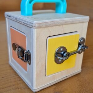 Lovevery Lockbox from The Realistic Play Kit